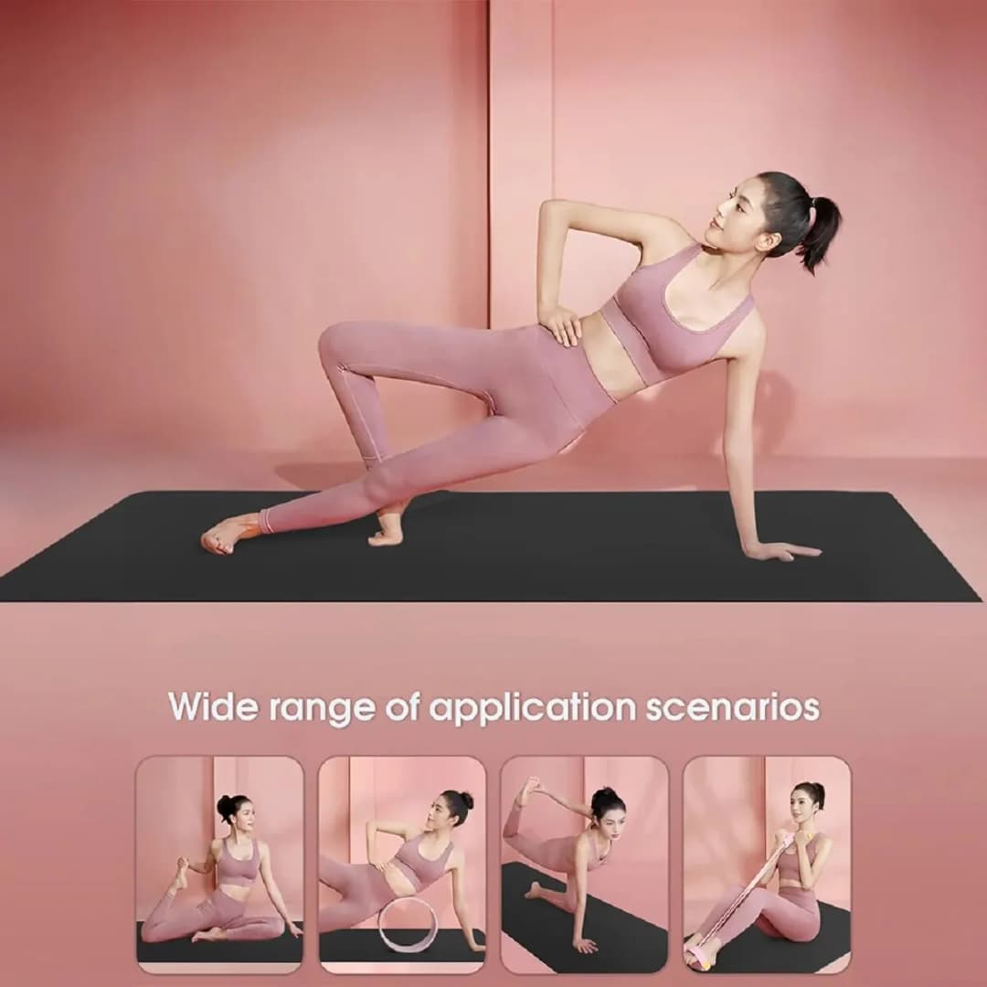 حصيرة يوجا EVA سمك 4 ملم، حصيرة لياقة رياضية مقاومة للانزلاق، بطانية تمارين، حصيرة جمباز، معدات لياقة - 6