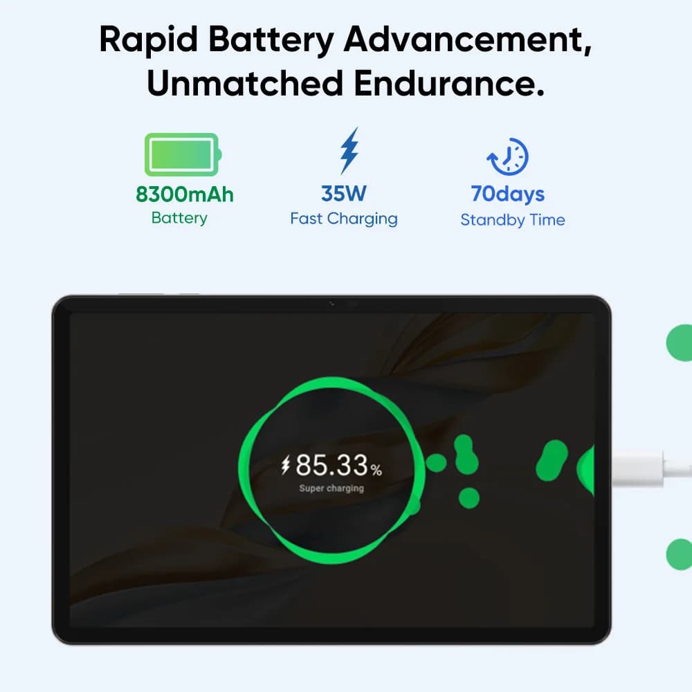 إصدار عالمي HONOR Pad X9a 11.5 بوصة 120 هرتز شاشة كاملة 2.5K معالج Snapdragon 685 هيكل معدني نحيف تابلت يدعم WiFi/LTE نظام Android15 بطارية 8300 مللي أمبير/ساعة - 6