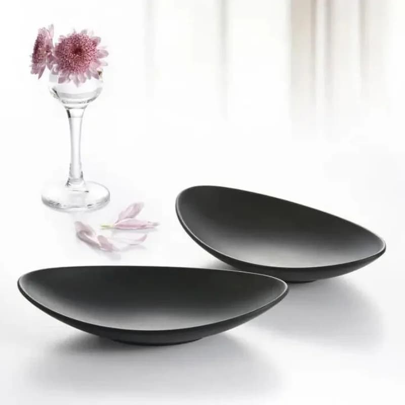 Oval Black Ring Dish Jewelry Tray Key Tray Organizer Decor Key Dish Jewelry Bowl Decorative Dish Organizer kitchen items - 3