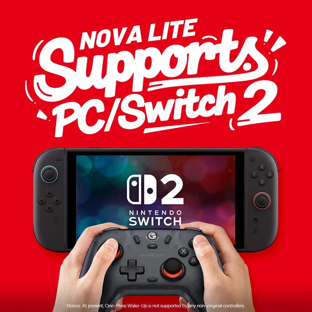 GameSir Nova Lite Gamepads PC Switch 2 Gaming Controller for Nintendo Switch 2 Switch Steam iOS Android Hall Effect Josticks - 2