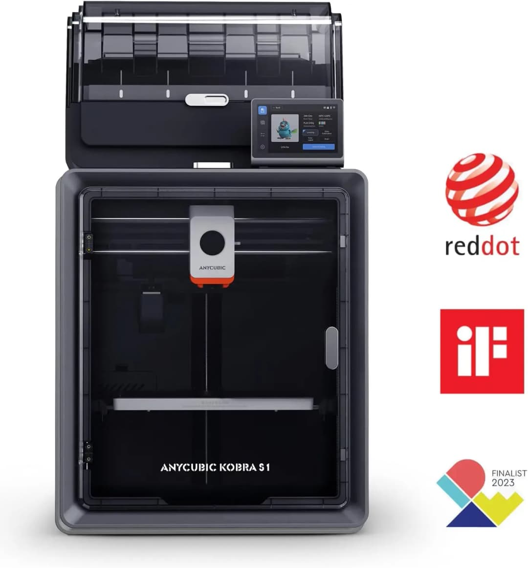 Anycubic Kobra S1 Combo Multi-Color 3D Printer High Speed Max 600mm/s High Precision Rapid Printing 250x250x250mm - 2