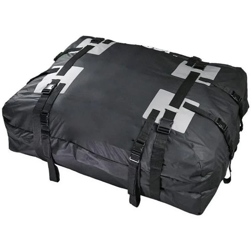 ​1PC SUV Roof Storage Bag​​ 600D Oxford Waterproof&Snowproof Travel Bag for RV/SUV/Wrangler Heavy Duty All Weather Cargo Carrier - 5