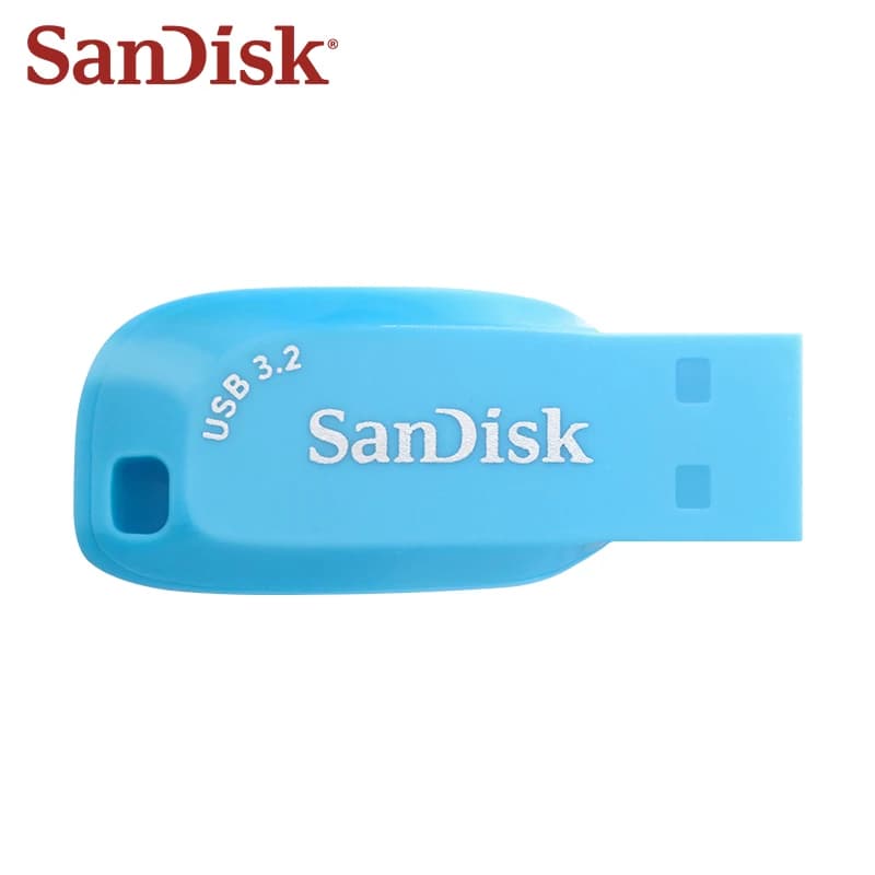100% أصلي SanDisk محرك أقراص فلاش USB 3.2 CZ410 سعة 32 جيجابايت 64 جيجابايت 128 جيجابايت عالي السرعة مصغر U Disk ذاكرة USB صغيرة - 4