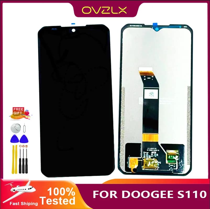 6.58" Original DOOGEE S110 LCD Display and Touch Screen Digitizer Assembly Replacement For DOOGEE S 110 Phone lcd +ToolS