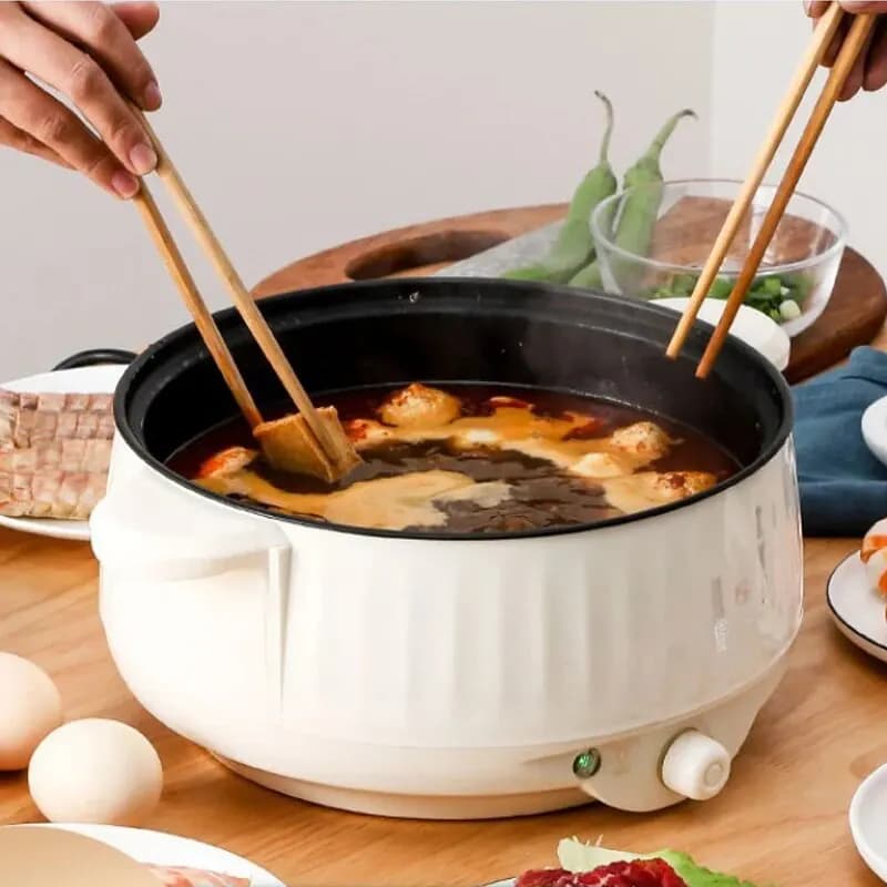 220V Multi Cookers Single/Double Layer Electric Pot 1-2 People Household Non-stick Pan Hot Pot Rice Cooker Cooking Appliances - 5