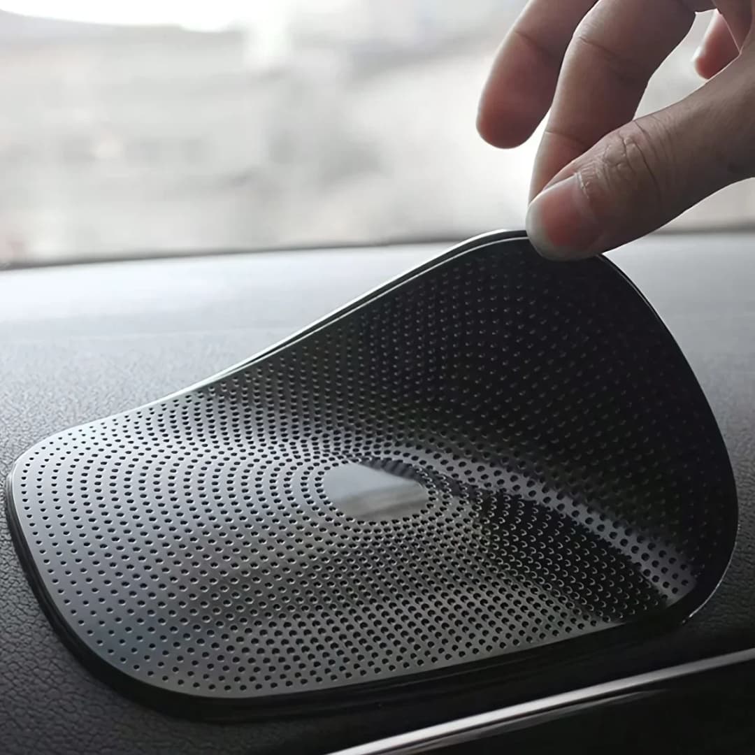 Car Non-Slip Mat Magic Anti-Slip Slide-Proof Pad Dashboard Sticky Dash Adhesive Cell Phone Mobile Holder Black Silicone Mat 2025
