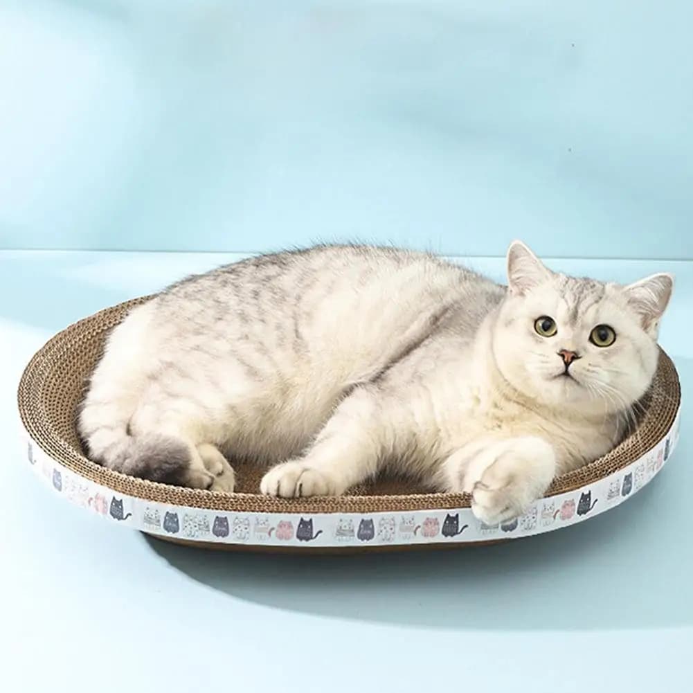 Corrugated Cat Scratcher Cat Scrapers Cat Scratching Board Corrugated Cardboard Grinding Nails Interactive Protecting Furniture - 5