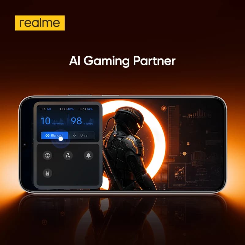[New Launch] realme P4x Smartphone 6.8" 120Hz LCD Display UNISOC T7250 Chipset 50MP AI Camera 8000mAh Battery 45W Charge NFC - 4