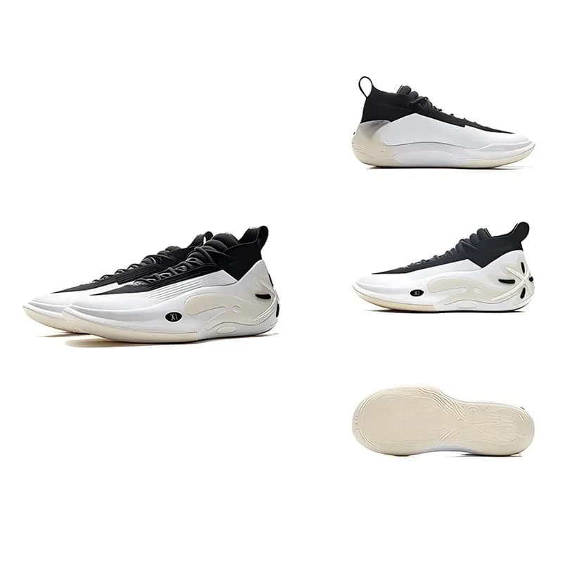 أحذية كرة سلة احترافية للرجال من لي نينغ WAY OF WADE 11 WHITE HOT مع دعامة لوحة كربون ودعم وسادة أحذية داخلية ABAU049 - 6