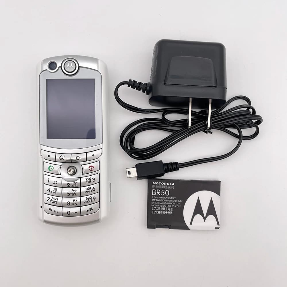 موتورولا E770 أصلي مفتوح 3G بطارية 1020 مللي أمبير GSM 900 / 1800 / 1900 كاميرا 0.3 ميجابكسل هاتف محمول يدعم الإنجليزية فقط - 6