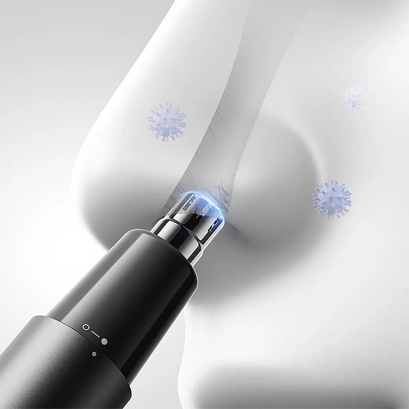 MIJIA Electric Nose Hair Trimmer,Nano-antibacterial Coating Blade,Detachable Fuselage,Lightweight And Portable,Chinese Version - 3