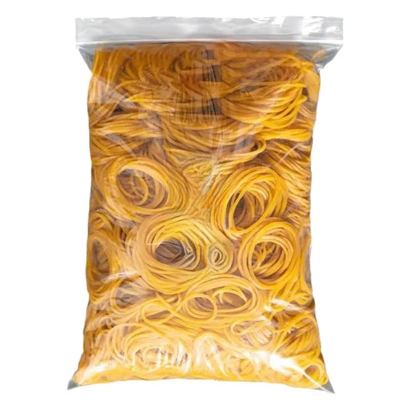 ألعاب صناعية ذات مرونة عالية ومتينة ومقاومة لدرجات الحرارة العالية بشريط مطاطي أصفر تستخدم على نطاق واسع مجموعة 100/300/666 قطعة