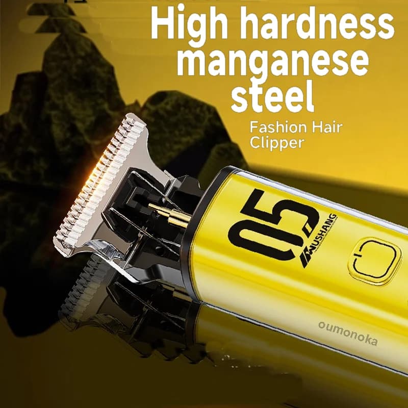 جديد: ماكينة تشذيب اللحية للرجال، ماكينة حلاقة، ماكينة قص شعر، ماكينة حلاقة كهربائية، ماكينة قص شعر - 4
