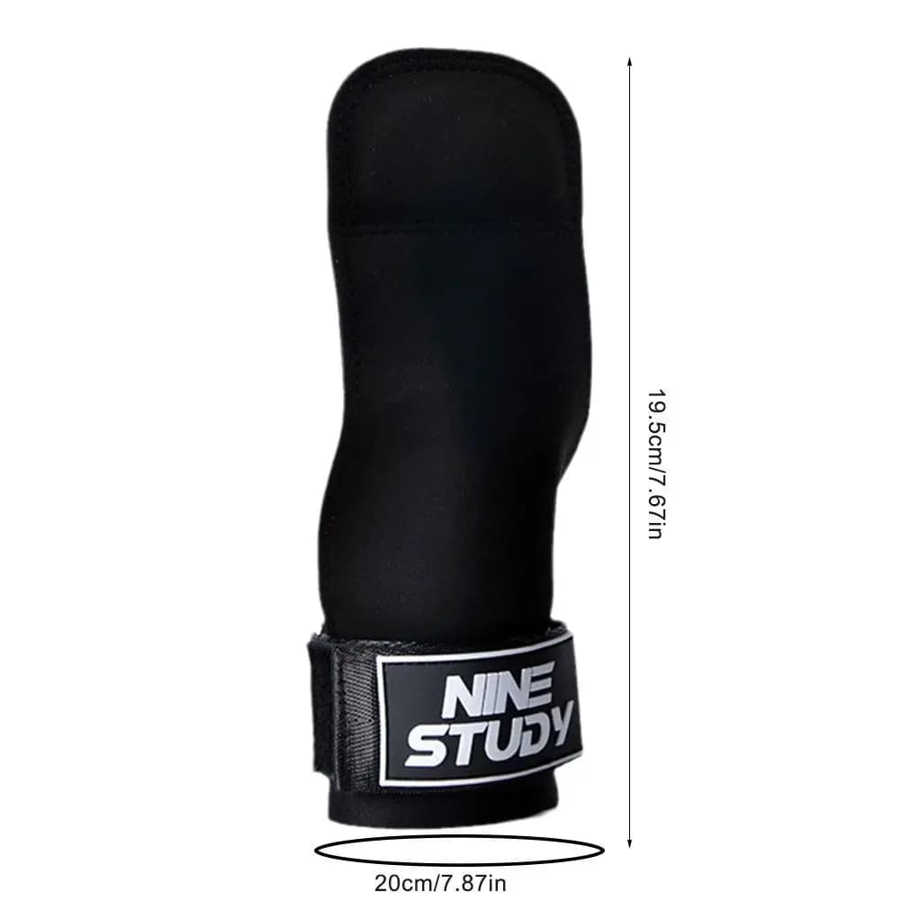 Fitness Pull-up Assist Belt Male Pull-up Wrist Grip Belt Wrist Support Gloves Bench Push-pull Back Auxiliary Horizontal Bar - 6