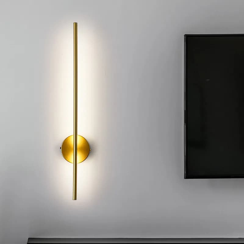 Magnetic Rechargeable 50 Wall Lamp Black Gold For Living Room Bedroom Hallway Study Stairwell Cloakroom LED Lighting Wiring Free - 2