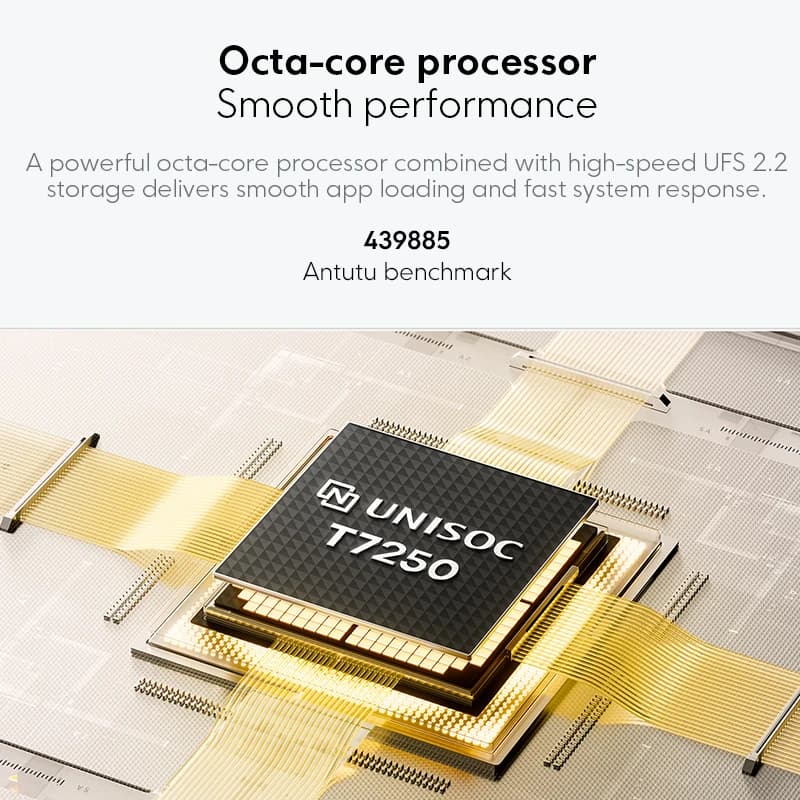 هاتف POCO C81 Pro - الإصدار العالمي، معالج UNISOC T7250، شاشة LCD بحجم 6.9 بوصة، كاميرا 13 ميجابكسل، شحن 15 واط، بطارية 6000 مللي أمبير - 6