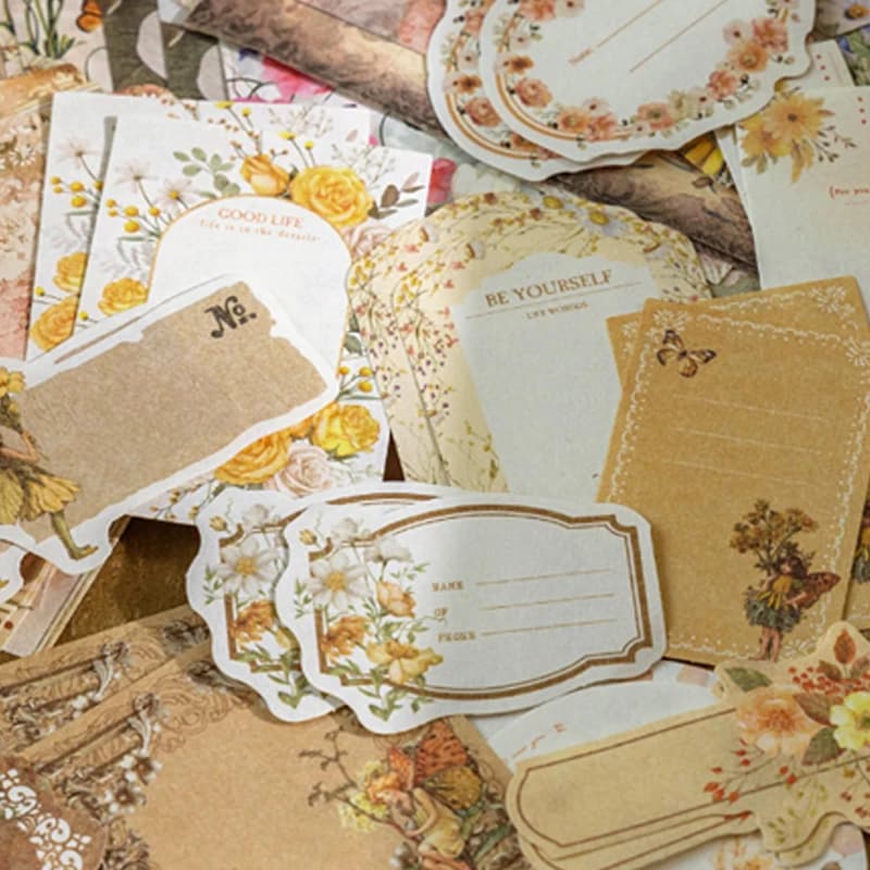 مجموعة من 400 قطعة من Mr Paper، مجموعة أوراق خفيفة لدفاتر القصاصات واليوميات والملصقات - 5