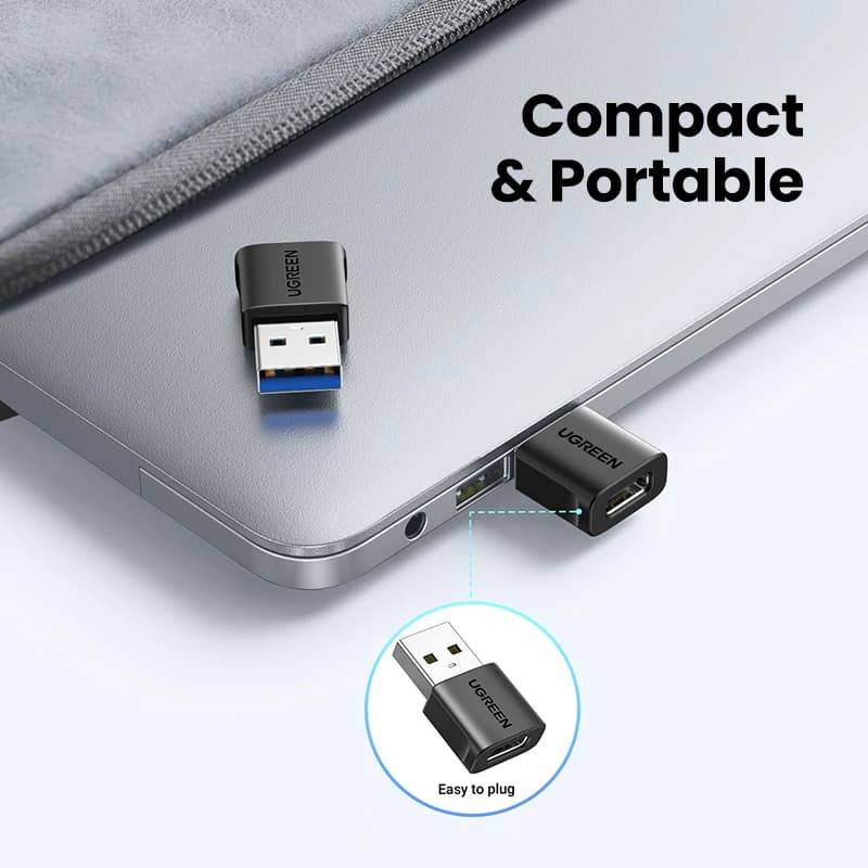 UGREEN USB 3.1 Type C OTG Adapter USB A Male to USB C Female Cable Converters For Macbook Samsung S10 Huawei USB To Type-c OTG - 6