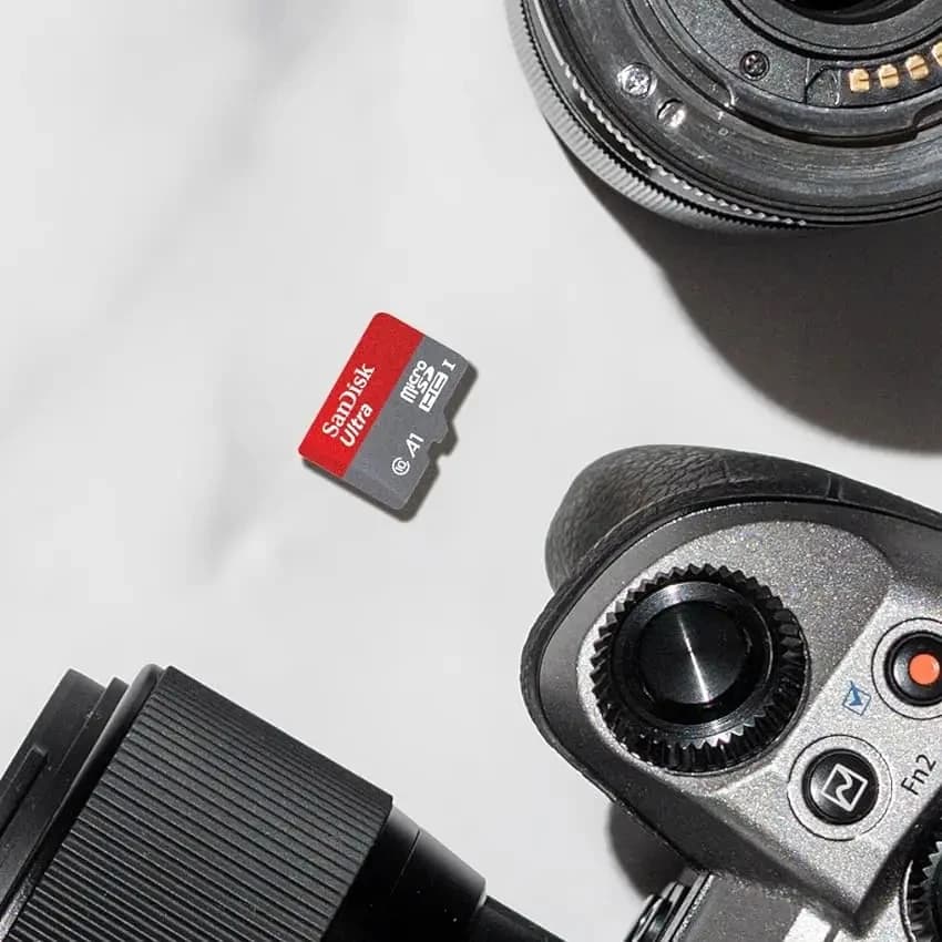 بطاقة ذاكرة Sandisk، 512/256/128/64/32 جيجا، مايكرو SD، فئة A1-10 UHS-1 - 4