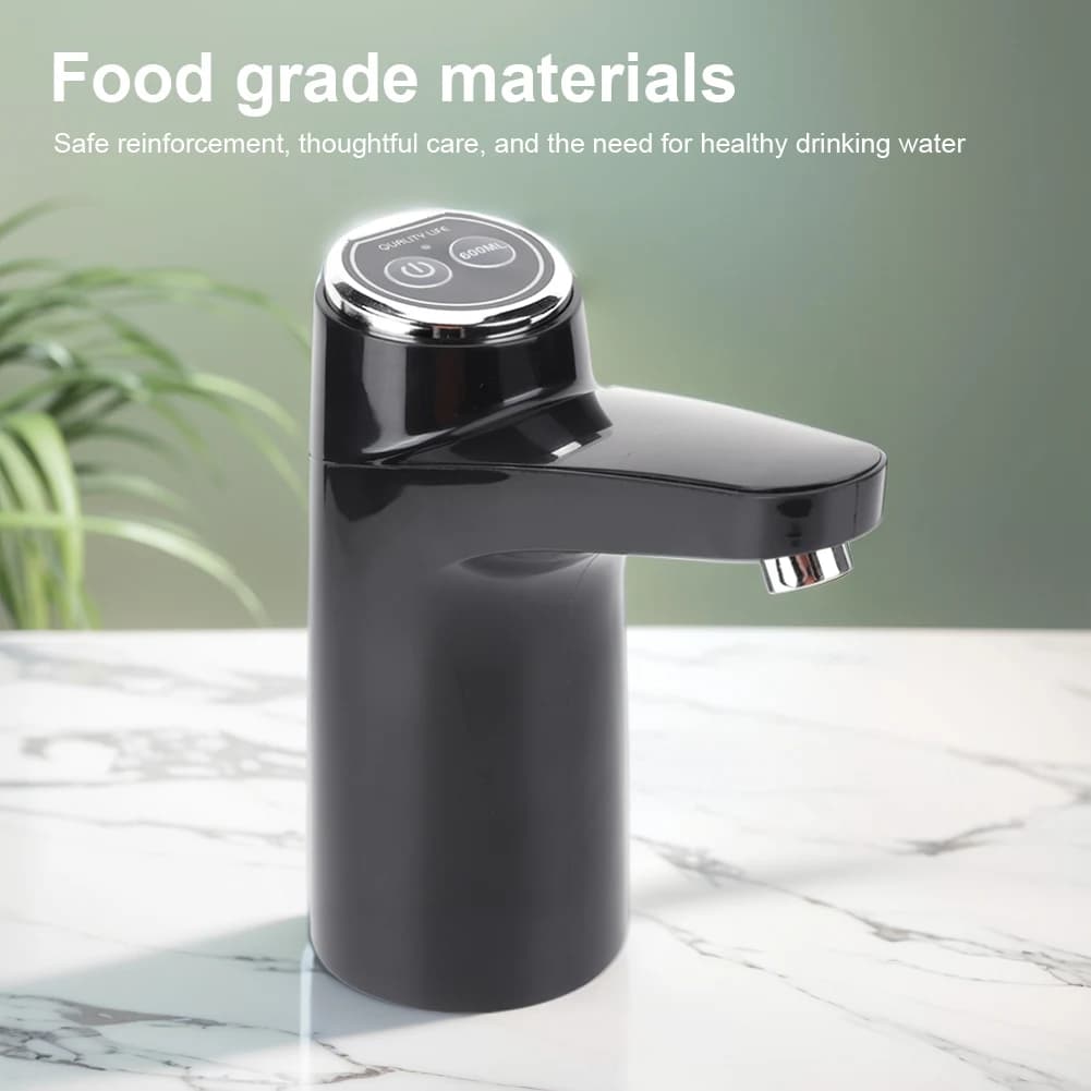 Electric Water Pump One Key Switch Portable Water Dispenser Wireless Water Pumping Device for Camping Water Tank - 3