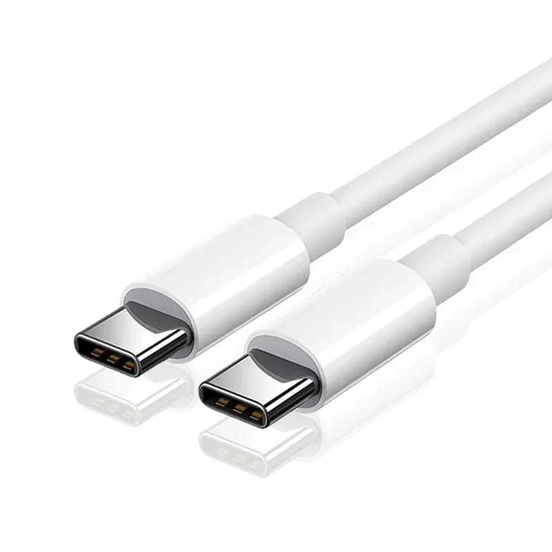 3 قطع PD 100W كابل USB C إلى USB Type C شحن سريع كابل بيانات لآيفون 17 15 15Pro هواوي سامسونج شاومي خط بيانات أبيض 1 متر 2 متر - 6