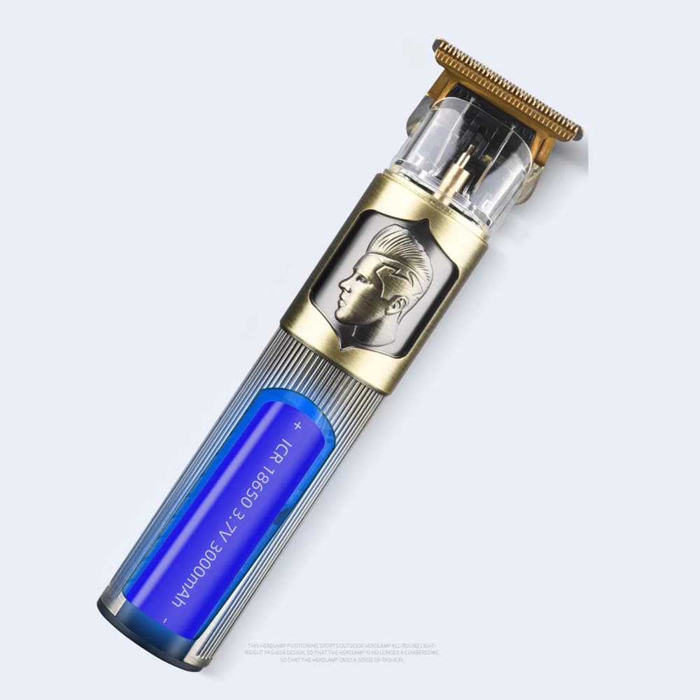 ماكينة قص شعر كلاسيكية بشحن USB ماكينة قص شعر كهربائية محمولة ماكينة حلاقة احترافية هدية للصديق - 5