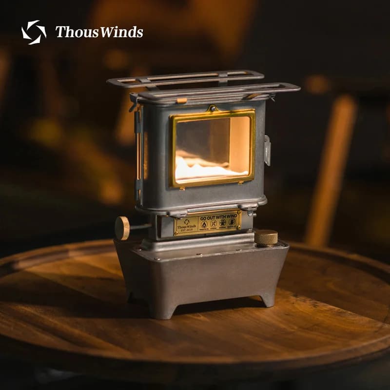 Thous Winds Firedance Oil Lamp Stove Portable Outdoor Retro Camping Lantern Emotion Lights Burner Stove Camping Supplies - 5