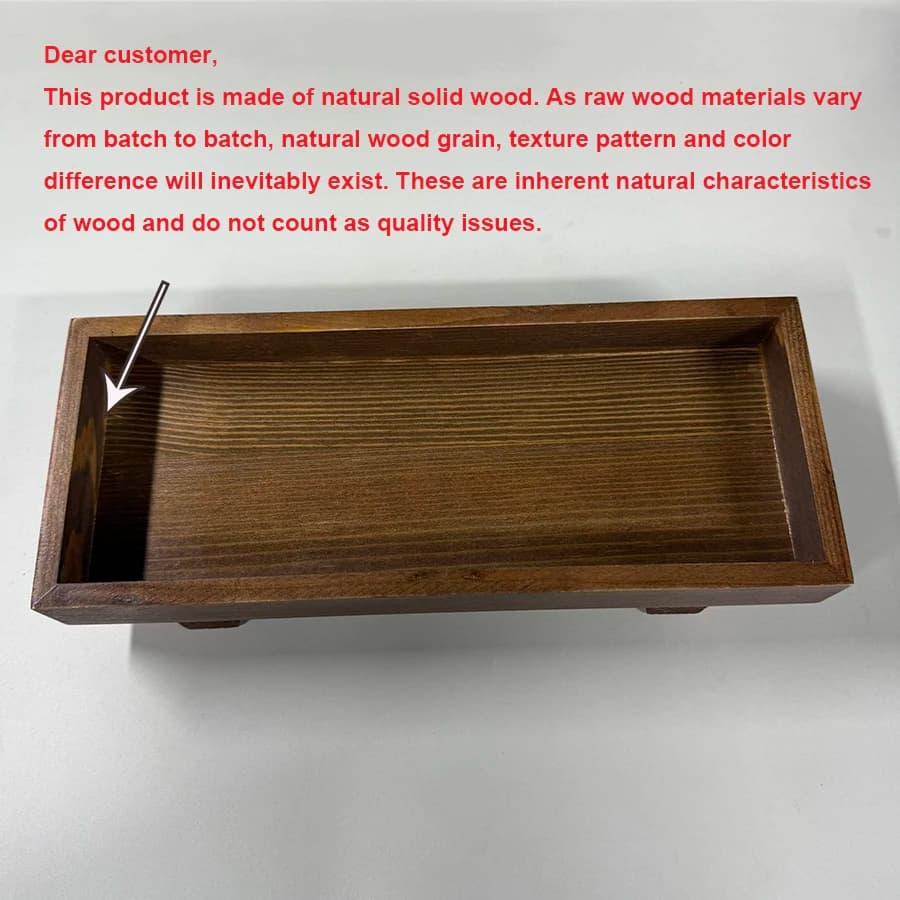 Japanese Style Wooden Tray Gongfu Tea Tray Tea Ceremony Accessories Restaurant Coffee Storage Tray - 5