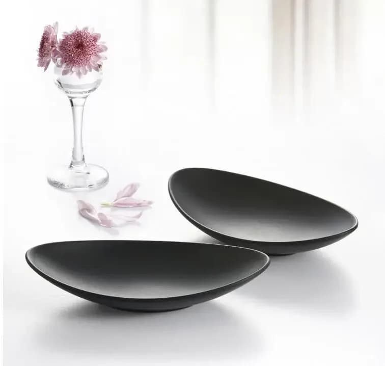 Oval Black Ring Dish Jewelry Tray Key Tray Organizer Decor Key Dish Jewelry Bowl Decorative Dish Organizer kitchen items - 6