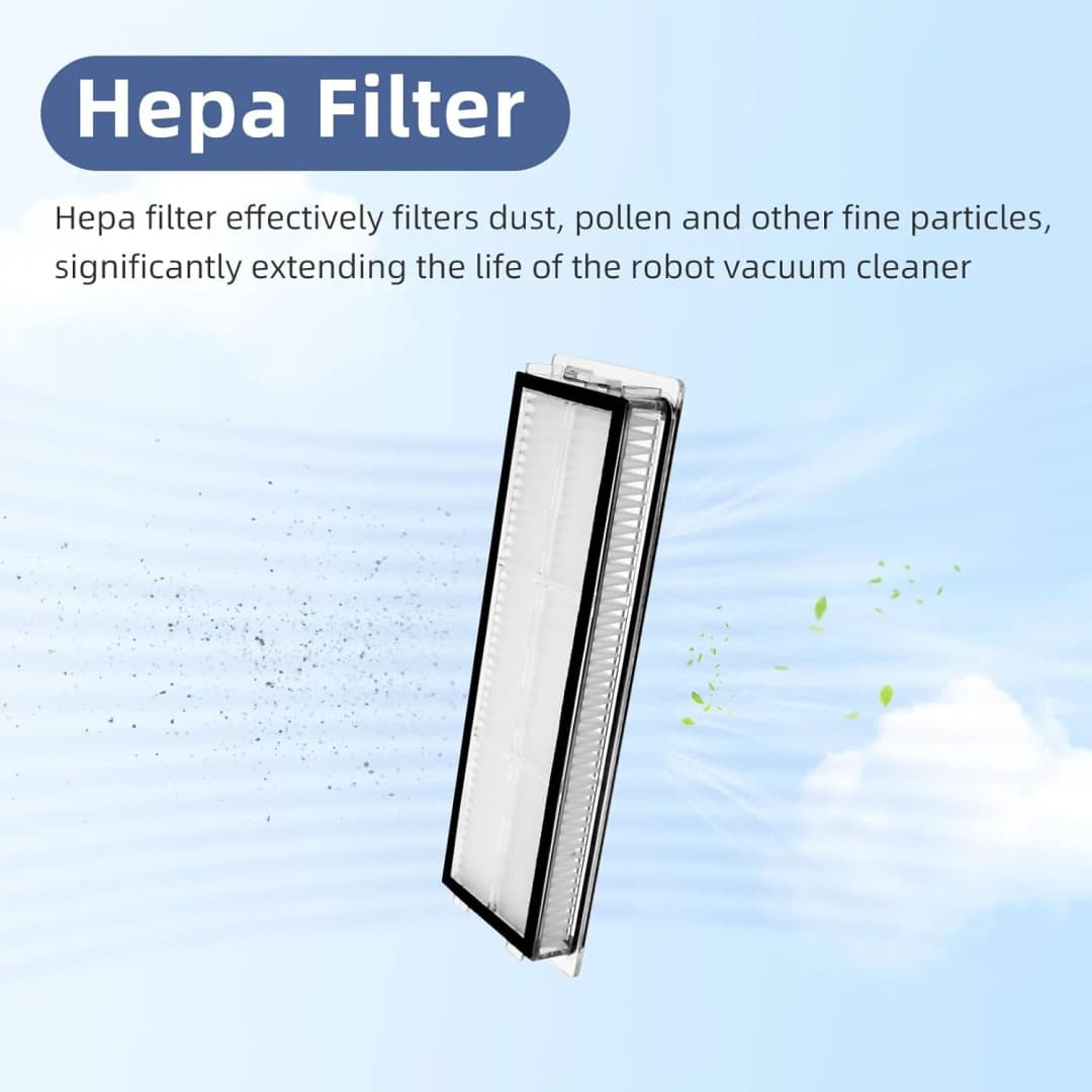 Dreame Bot D10 Plus RLS3D Robot Vacuum Cleaner Hepa Filter Mop Main Side Brush Dust Bag Replacement Parts Accessories - 3