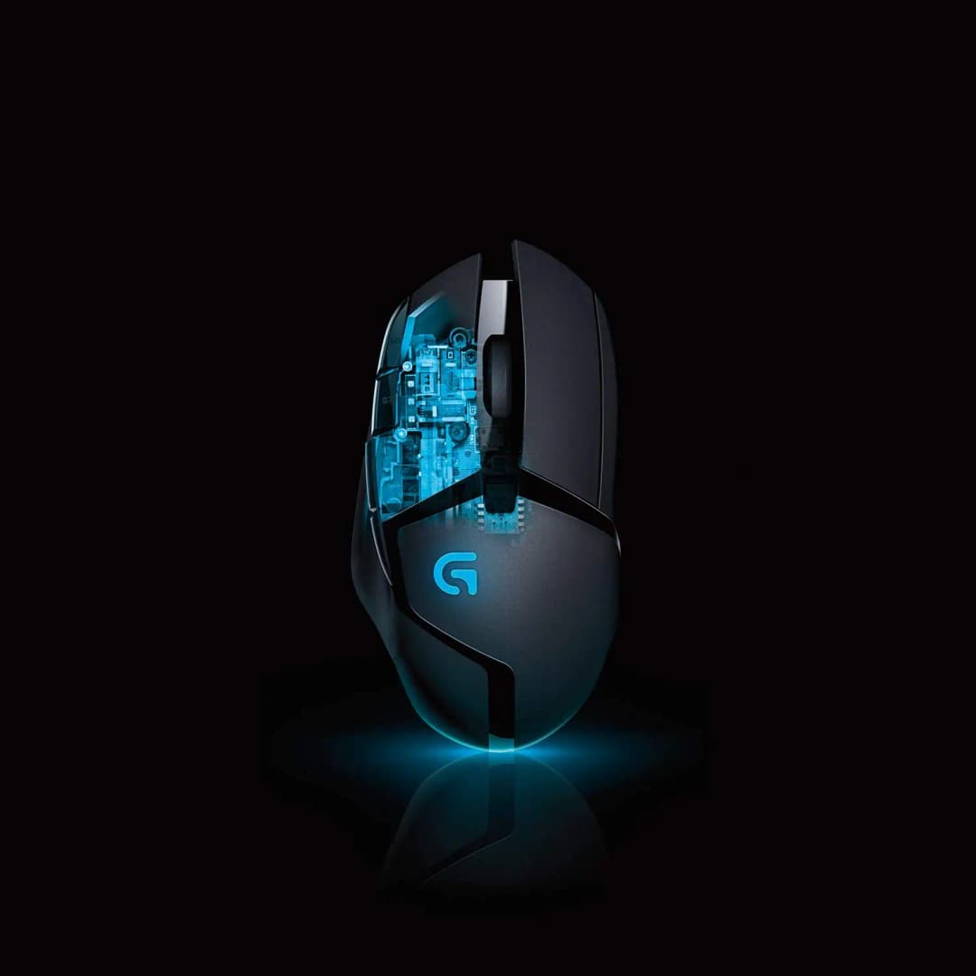 ماوس ألعاب فائق الخفة Logitech G402 مع زمن وصول فائق الانخفاض، وصامت، وصناعة عالية الجودة - 6