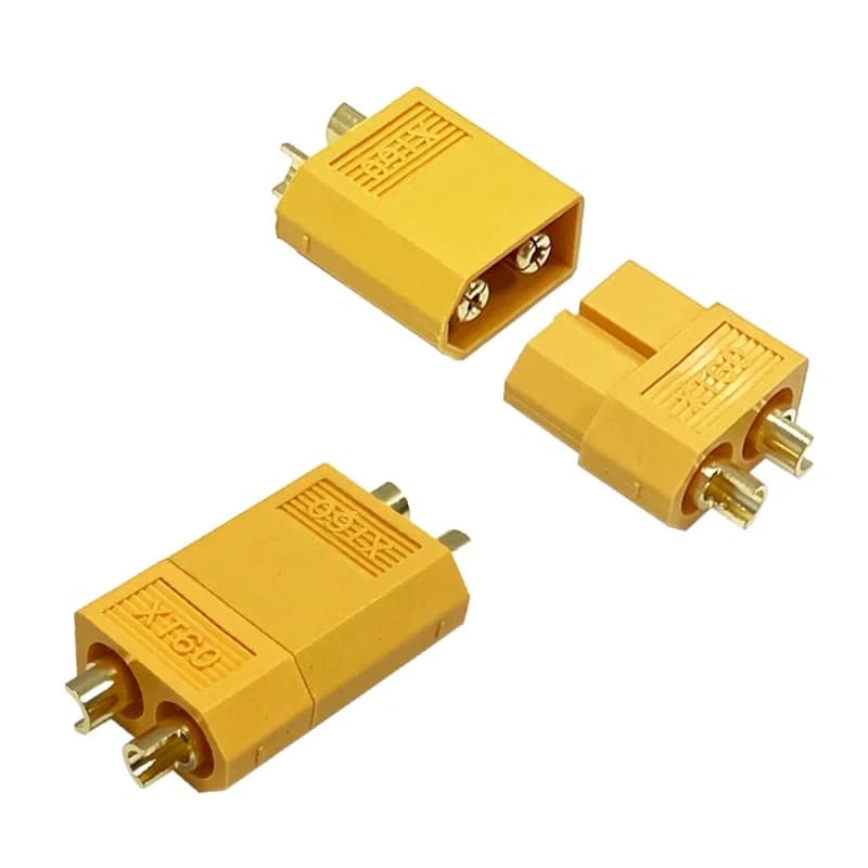 2/5 قطع موصلات XT60 ذكر وأنثى، قابس T لبطارية RC ليبو، إكسسوارات طائرات درون وسيارات RC - 2