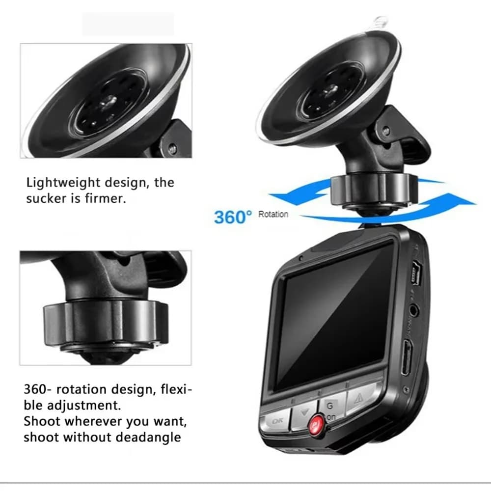 XUSHIDZ 2026 NEW HD 1080P Dash Camera G-sensor Dashcam Car Camera Vehicle Video Recorder DVR Dash Cam Super Night Vision HDR - 3