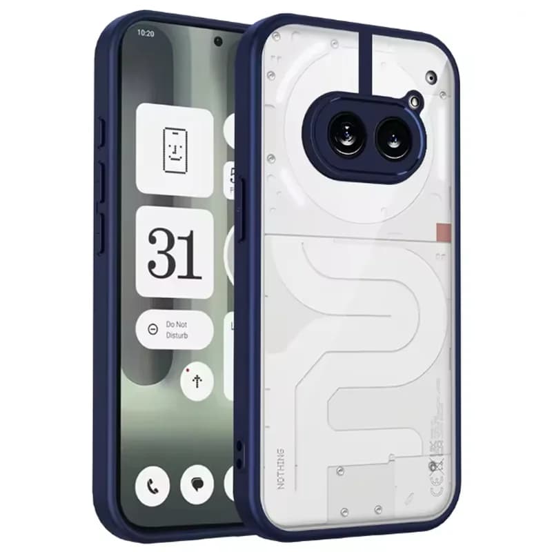 Nothing Phone 2A Plus A142P Case Air Cushion Shockproof Silicon Bumper Clear Matte Back Cover Hard Case for Nothing Phone2A A142 - 4