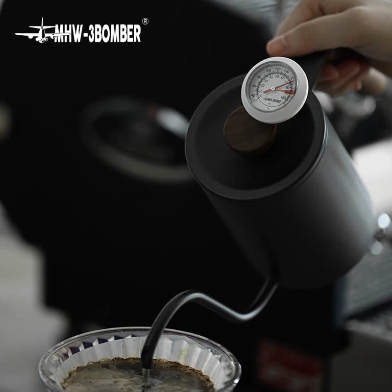 MHW-3BOMBER 0 to100℃ Dial Thermometer for Coffee Pot Milk Frothing Jug Professional Cafe KitchenTemperature Measuring Tools - 4