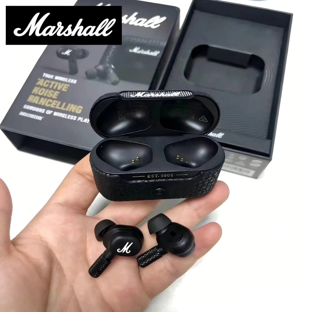 Marshall MOTIF ANC True Wireless Earbuds Active Noise Cancelling Bluetooth Earphones In-Ear Sport Fashion Headset with Mic - 5