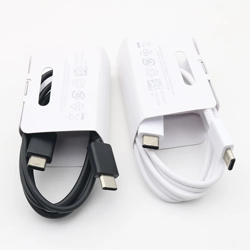 Samsung 1/2/3 M USB Type C PD Cable 25W 45W 65W 3A Fast Charging Data Line For Galaxy Note 10 20 S24 S25 Ultra Z Flip Fold 5 6 7 - 3