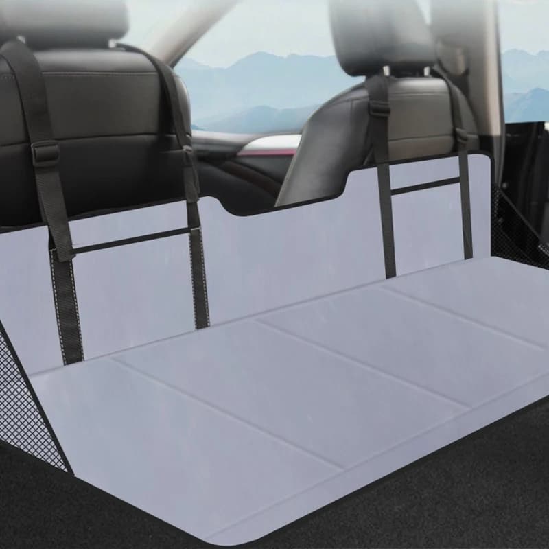 لسيارات SUV تيسلا موديل Y/3 حصيرة سيارة سرير تخييم قابل للطي مرتبة سفر غير قابلة للنفخ مرتبة إضافية طويلة للسيارة للزوجين - 6