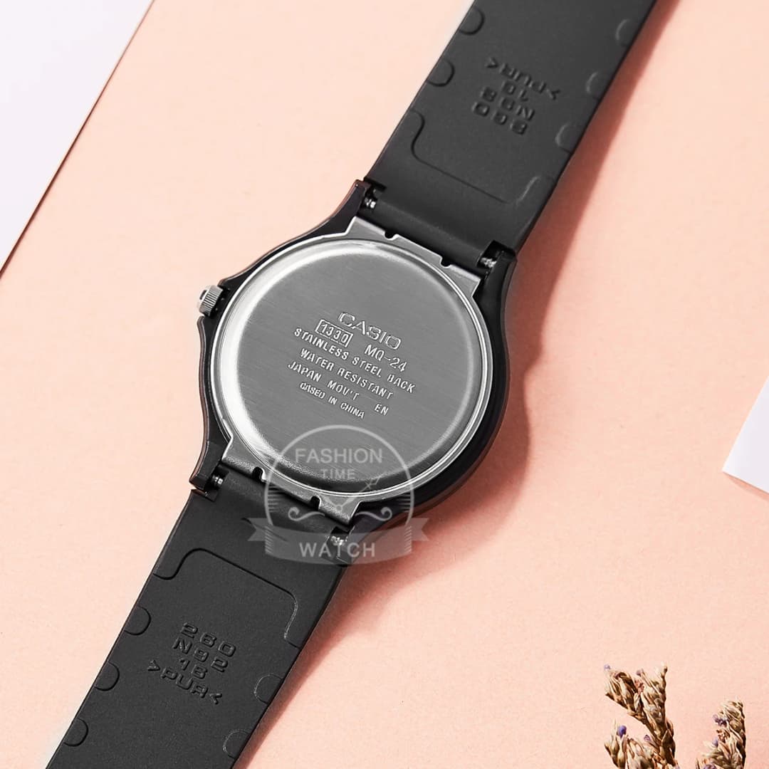 ساعة Casio رجالية فاخرة مقاومة للماء حتى 30 متر مع تصميم عسكري - 5