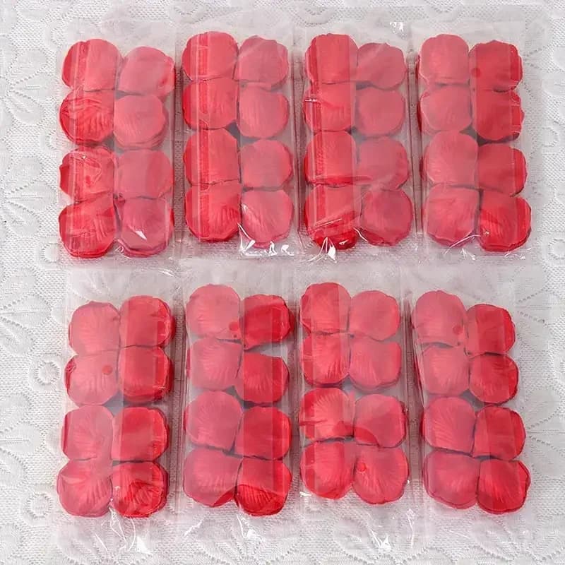 5000/100Pcs Artificial Fake Rose Petals Colorful Simulation Silk Rose Petal For Valentines Day Wedding Party Romantic Decoration - 3