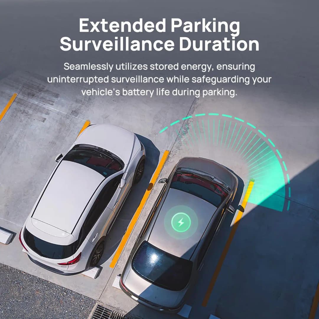 for 70mai Dash Cam Battery 96Wh LiFePO4 Backup Power, Up to 30-Hour Parking Mode, Low Voltage Protection, 11.2-30V - 4