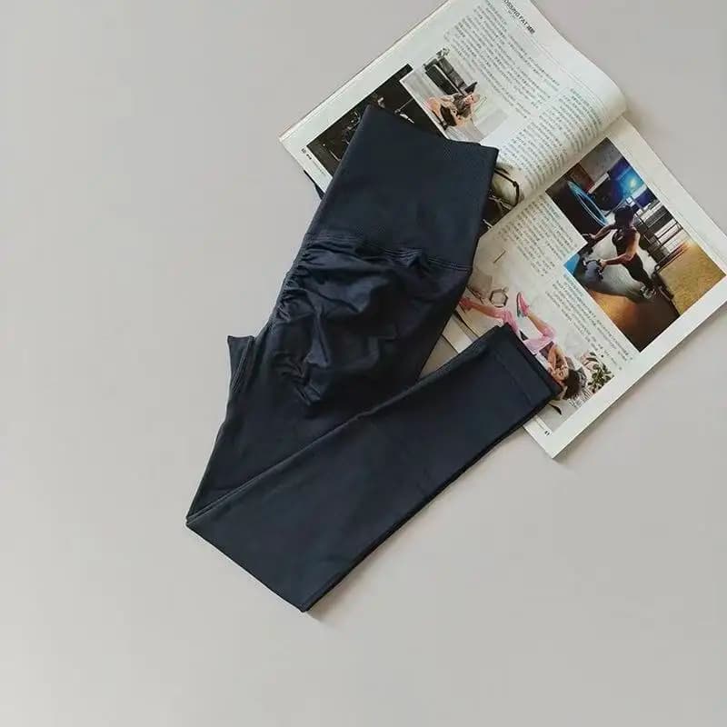 بنطلون يوجا رياضي عالي الخصر بدون خياطة بنطلون ضيق شفاف سريع الجفاف بنطلون جري ويوجا - 5