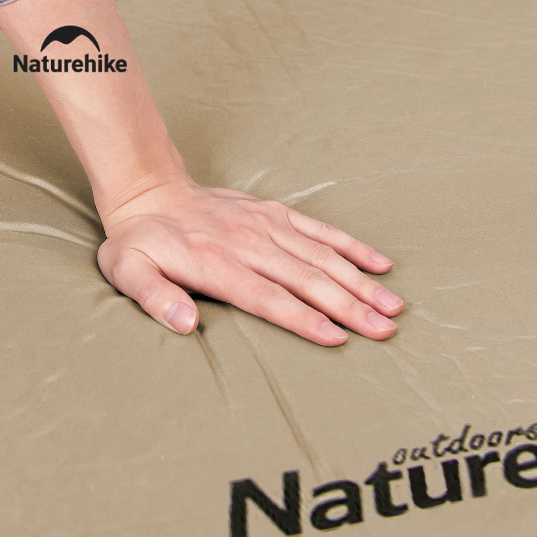 مرتبة هوائية ذاتية النفخ من Naturehike قابلة للطي مقاومة للماء سمك 5 سم مناسبة للتخييم والمشي لمسافات طويلة - 2