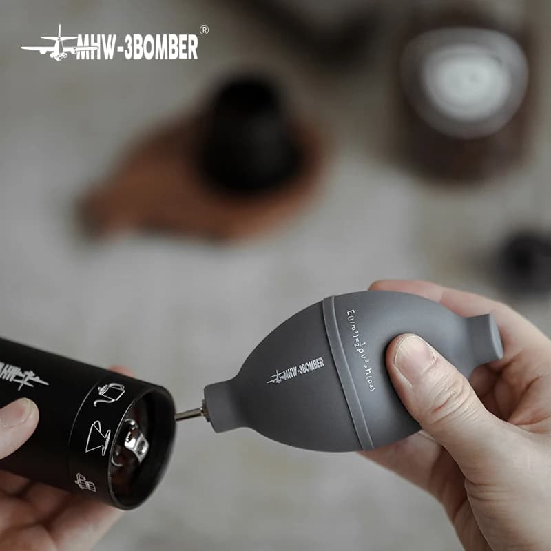 أداة تنظيف مطحنة القهوة MHW-3BOMBER، منفاخ هواء، أداة تنظيف الغبار للكاميرا، إكسسوارات بارستا منزلية احترافية - 3