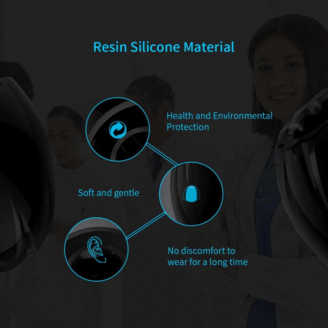 KZ 3Pairs (6pcs) Wired Earphone Memory Cotton Earmuffs Rebound Earplugs Headset PU Sponge Memory Sponge Headphones Eartips - 5