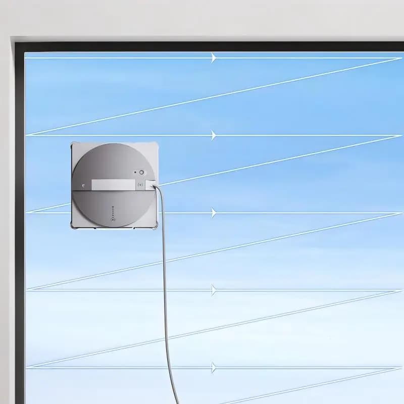 ECOVACS Water Jet Window Cleaning Robot W3 Automatic Cleaning Cloth Base Station - Window Cleaning Magic Tool - 4
