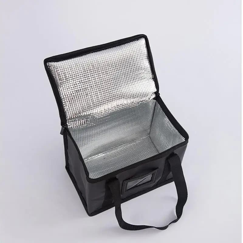70L Insulated Thermal Cooler Bag Insulation To Keep Cold Large Capacity Portable Lunch Bag Zip Picnic Camping Tin Foil Food Bag - 4