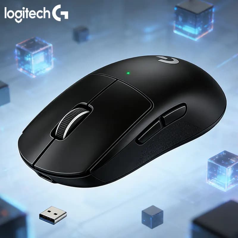 ماوس مكتب لوجيتك PRO X SUPERLIGHT 2SE/M280، ثابت ومتوافق مع أنظمة متعددة، مناسب للاستخدام المكتبي التجاري