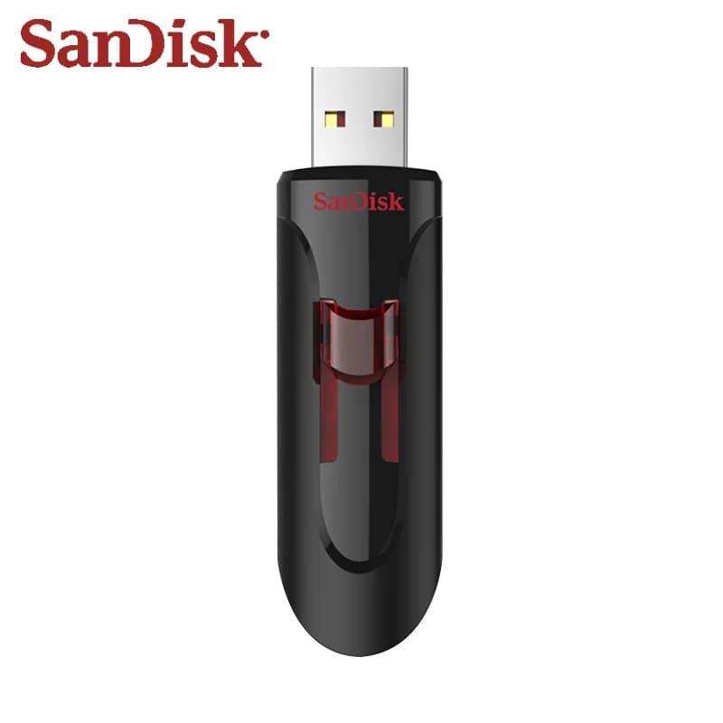 SanDisk CZ600 قلم تخزين USB 3.0 أصلي عالي السرعة 256 جيجابايت 128 جيجابايت 32 جيجابايت مصغر USB 3.0 16 جيجابايت ذاكرة بلاستيكية - 2