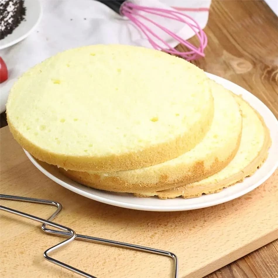 1/2Pcs Adjustable Height Line Cake Cut Slicer Adjustable Stainless Steel Cake Decorating Mold DIY Bakeware Kitchen Cooking Tool - 4